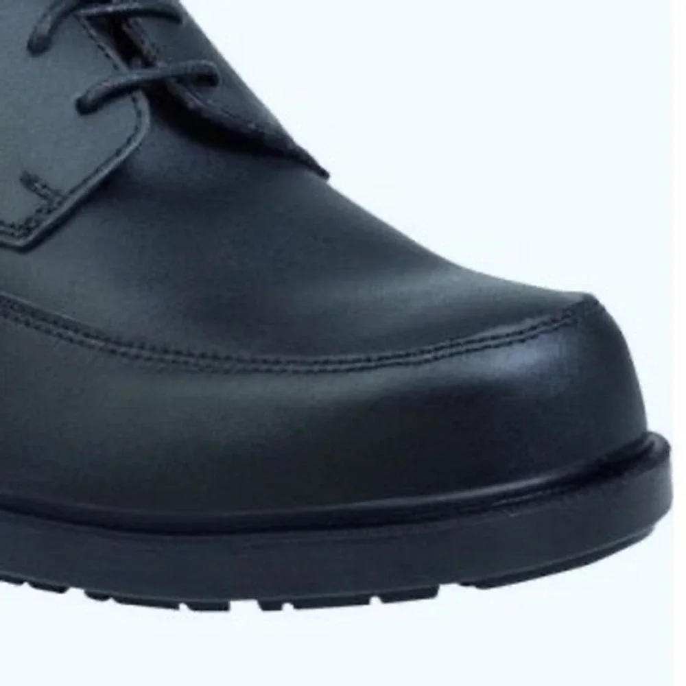 NIB Delta Plus Bristol2 S3S Black Leather Composite Toe Safety Work Shoes Sz 10